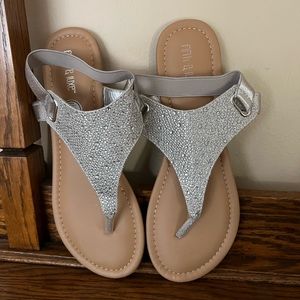 Silver sandal